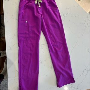 Figs purple jolt Scrub Pants